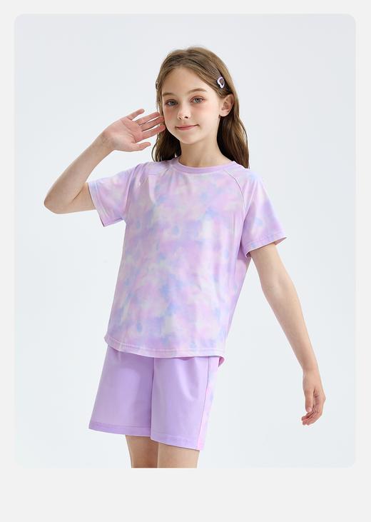 阿米日记炫彩短袖短裤套装 商品图2