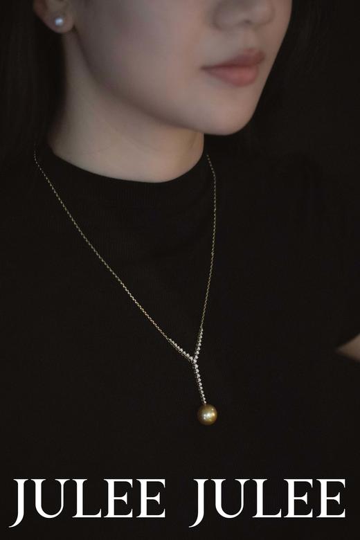 【618私藏专场】JULEEJULEE茱俪 18K黄金金珍珠项链 商品图1