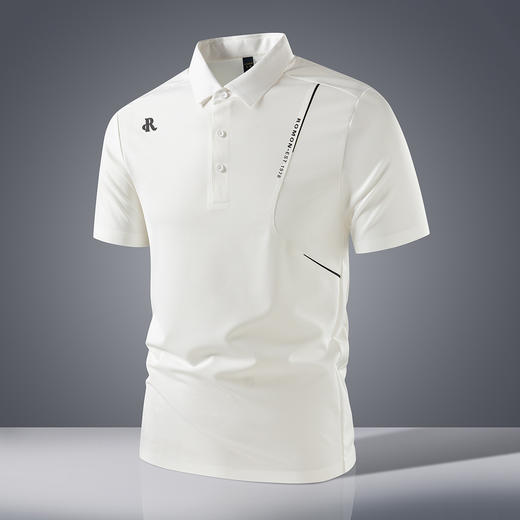 【冰丝凉感抗菌抗皱】罗蒙男士Polo衫夏季短袖运动t恤舒适休闲百搭男上衣 商品图1