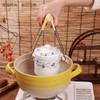 【春晖满庭双盖炖盅】陶瓷隔水炖盅带盖炖盅家用双盖炖罐蒸鸡蛋羹燕窝 商品缩略图6