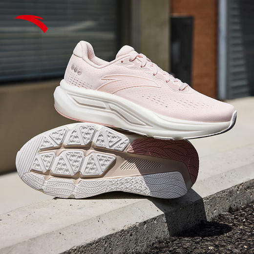 安踏创跑6代丨女鞋运动鞋耐磨缓震舒适软底轻便回弹跑步鞋女122535555 商品图0