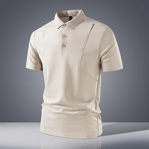 【冰丝凉感抗菌抗皱】罗蒙男士Polo衫夏季短袖运动t恤舒适休闲百搭男上衣 商品图2