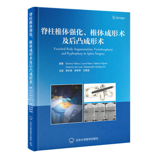 脊柱椎体强化 椎体成形术及后凸成形术 李水清 张学学等译 商品图0