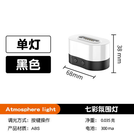 【新款户外露营灯】超长续航超轻强光摆摊照明灯 便携式多功能野营灯  商品图10