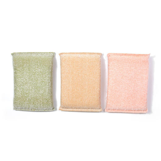 【多样屋专柜】多样屋洁是-竹纤维碗盘清洁海绵块/3片装 商品图1