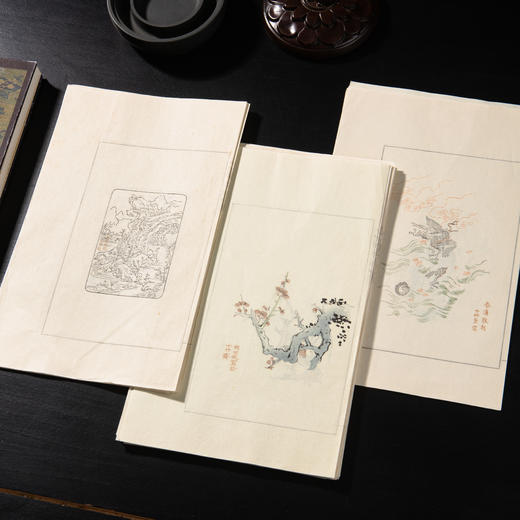 90年代十竹斋笺谱散页 商品图1