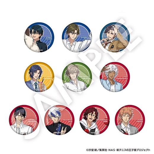 网球王子 保龄球 徽章 吧唧 10包/盒 谷子 商品图0