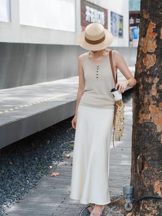 法式人鱼姬缎面鱼尾半身裙 ME2933 商品图6