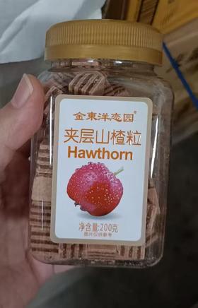 金东洋夹层山楂粒200克    4897061531040