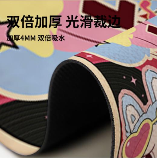 🌸【萌力风暴！】🎊Labubu拉布布硅藻泥地垫引爆家居圈的小可爱！ 【人气爆棚！】🌸潮玩顶流Labubu变地垫啦！一垫萌化你的家！ 防滑+吸水超贴心，多款造型随心配，进门就是C位！⭐️ 商品图1