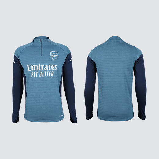 小李子ADIDAS阿迪达斯阿森纳球员版半拉链长袖训练服成人男JJ1805 商品图4