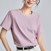 2折抢🔥品牌清仓季✨39.9💰【茧墨】女士凉感免烫桑蚕丝80支丝光棉T恤🌈 🧡线下专柜价：199元 ❎ 💚本团破价：39.9元  商品缩略图4