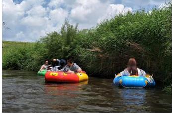 【十一单飞亲子】北京-内蒙3日草原骑马射箭多伦河漂流,探索浑善达克沙地,夜晚睡在自己搭的蒙古包里7.7~7.9|6~16岁单飞/亲子 商品图0