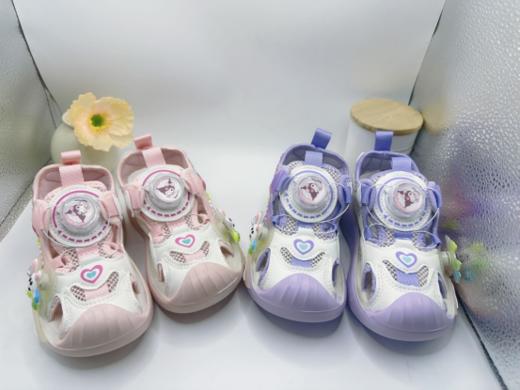 🌈【品牌直发】AFJI潮趣设计·萌动夏日💥【AFJI卡通库洛米包头旋钮扣凉鞋休闲鞋058】 🔥 库洛米主题——超人气卡通IP联名，粉色/梦幻紫双色可选，萌趣又百搭！ 商品图4