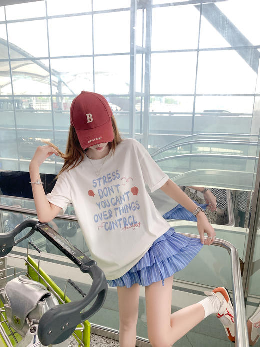 <曾小咸推荐>现货秒杀！卖完不补 ！微信打折价！字母印花短袖T 日常119.99/件 立减50 秒杀69.99/件 条纹蛋糕短裙 日常169.99/件 立减80 秒杀89.99/件！！ 商品图8