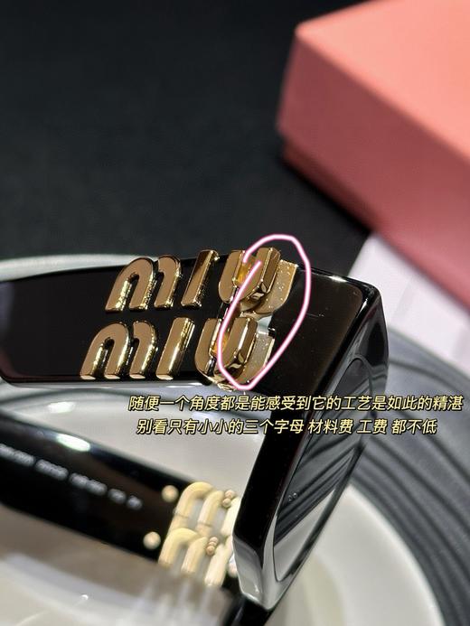 直发 原厂清货 进口意大利材质 谬谬墨镜 门当家花旦防晒太阳镜 商品图12
