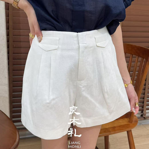 【部分现货】良木礼天丝短裤（52108） 商品图0