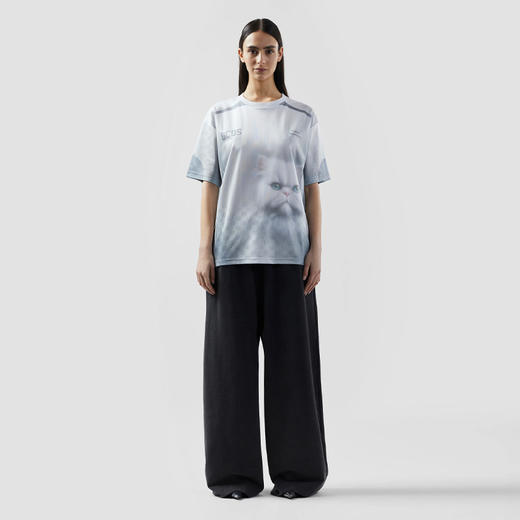 GCDS 男女同款棉质休闲运动裤 黑灰色 B1CM2300JH6 98 商品图2