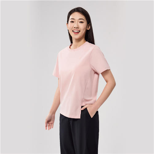 佐丹奴女装25年新款【冰冰系列】抗菌凉感T恤衫05325233 商品图9