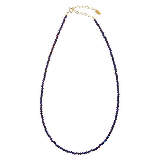 订购6周到｜Hermina Athens-Midnight Mauve-暗紫色 玻璃水晶 串珠 项链［希腊设计师］ 商品图1