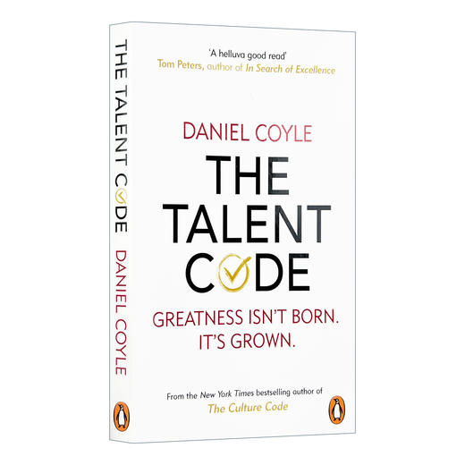 一万小时天才理论 英文原版 The Talent Code 一万小时法则 英文版进口成功励志书籍 人生哲学 纽约时报畅销书作家 丹尼尔科伊尔 商品图0