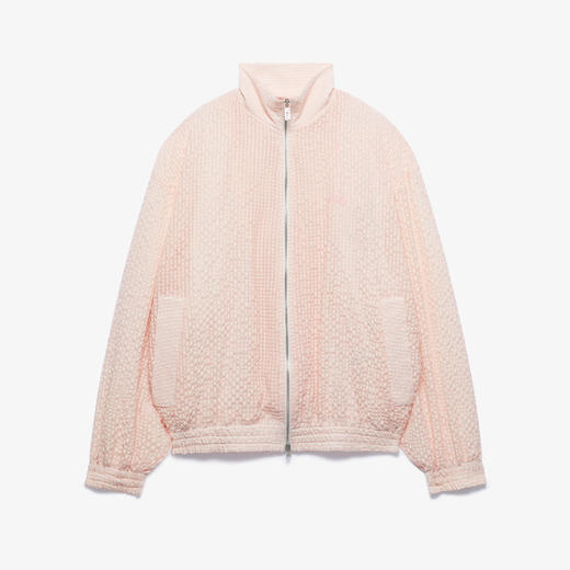 GCDS 女士字母徽标刺绣混纺棉质夹克外套 粉色 B1CU0201TM0 50 商品图0