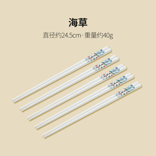 🌞出口欧美高端货！！！骨瓷筷子｜😎【仙境防霉抗菌骨瓷筷子礼盒装】 🌈品质生活小物件！筷子要用好的！ 扔掉木筷子，👏换上陶瓷筷，🌸五种颜色任您挑选抓紧入手～  商品图6