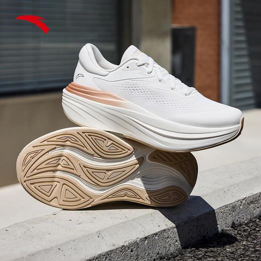 【399任选2件】安踏旅步S丨缓震舒适跑步鞋女鞋夏季新款有氧慢跑运动鞋122535545 商品图5