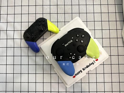 任天堂游戏机马里奥卡通蛋糕（外观色素较重/介意慎拍）-低糖处理无添加 商品图7