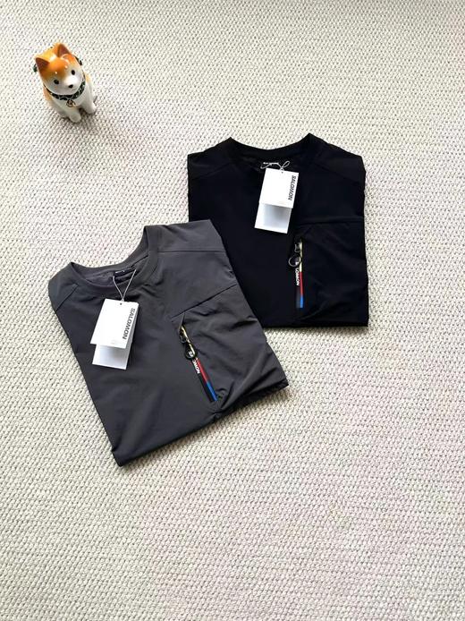 Salomon萨洛蒙户外山野型格UNI BLAST系列 时尚简约宽松速干圆领短袖口袋多舒适T恤 男女同款！ 商品图5