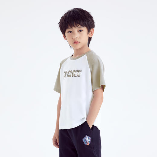 411- 童圆领短袖针织衫 商品图7