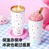 bablov保温杯大容量女生高颜值吸管水杯便携2025新款车载保冷杯子 商品缩略图2