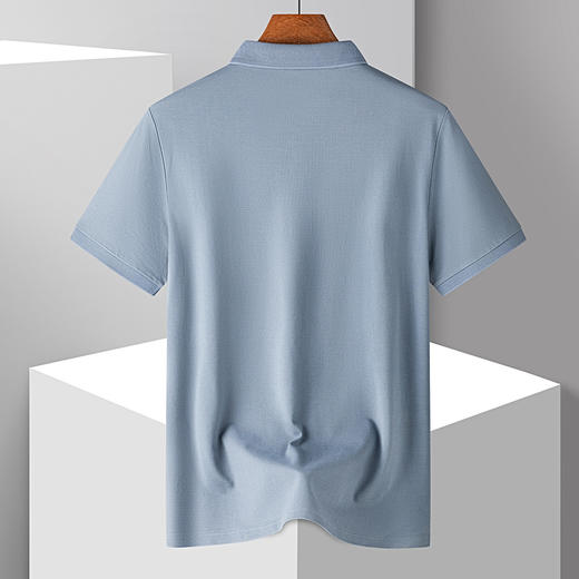 【100棉】罗蒙男士纯棉Polo衫t恤男夏季商务休闲舒适透气polo衫男短袖 商品图7