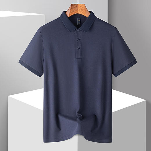 【100棉】罗蒙男士纯棉Polo衫t恤男夏季商务休闲舒适透气polo衫男短袖 商品图5