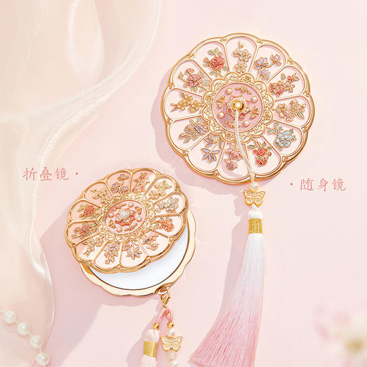 【故宫家居】十二花神随身镜小镜子文创化妆镜生日礼物伴手礼 商品图2