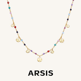 ARSIS银饰丨 秘密花园系列 缤纷派对项链