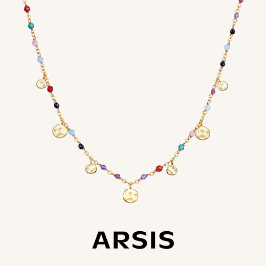 ARSIS银饰丨 秘密花园系列 缤纷派对项链 商品图0