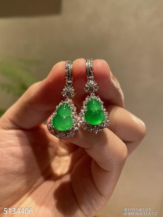 5134406，葫芦耳坠。具体价格微信咨询 商品图1