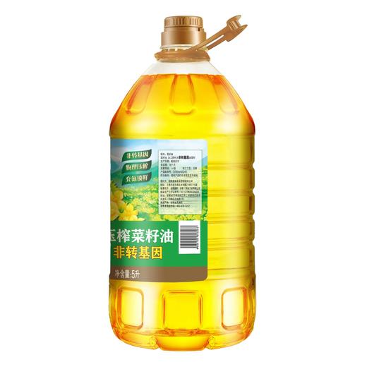 香满园  压榨菜籽油（非转）5L 商品图0
