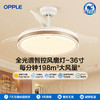OPPLE欧普照明宜风餐厅风扇灯全光谱中古风约卧室隐形吊扇灯 商品缩略图0