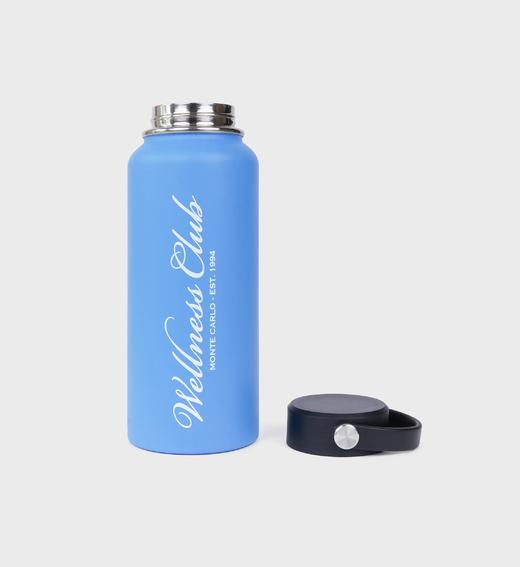 Sporty & Rich - Wellness Club Mc Bottle - Juniper - 女装 - 水杯 - 蓝色 商品图0