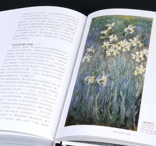 世界图书馆两种：《凡高》+《莫奈》，精装，小32开，铜版彩印，[德]丹尼尔.文登森、瑞纳.梅茨格著，北京美术摄影出版社2018年一版一印，741+612页，两册定价：396，售价118元。 商品图14