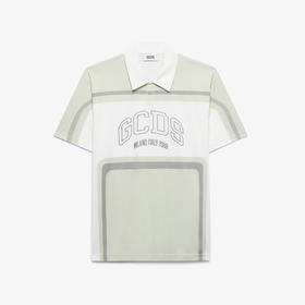GCDS 男士字母徽标印花棉质圆领短袖T恤 浅绿色 B1CM2504JE9 82