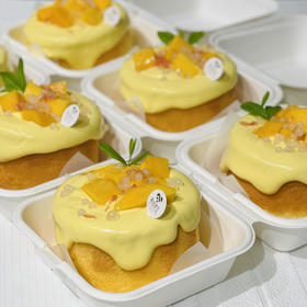 杨枝甘露爆浆蛋糕