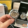 D061816镂空设计透底机械钢带手表商务男士腕表 商品缩略图4