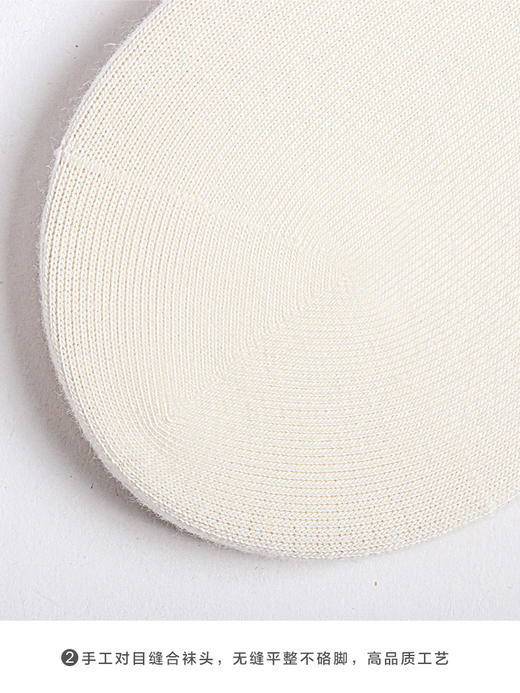 任选5双36.8元 足装秀男女春夏棉船袜学生袜考试好运寓意长邦袜 商品图4