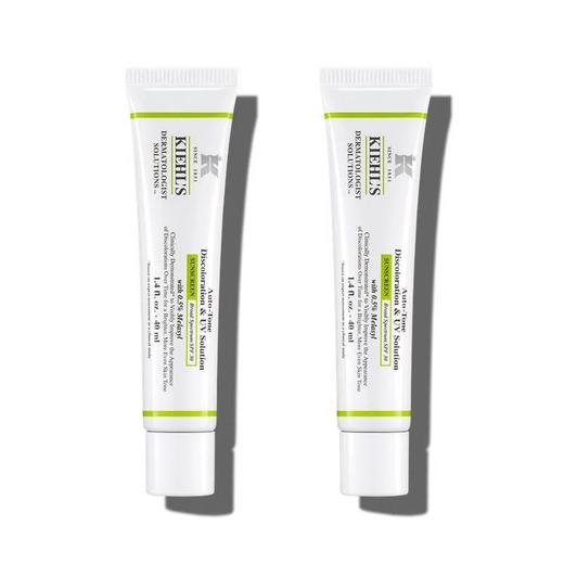 首次参加！双瓶半价=买1送1！Kiehl's  防晒淡斑精华SPF30 40ml*2 商品图0