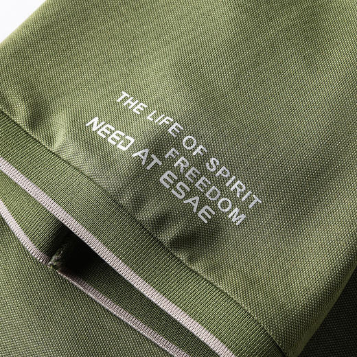 【防晒凉感醋酸亚麻桑蚕丝】罗蒙男士夏季短袖Polo衫经典翻领休闲商务通勤t恤男短袖 商品图9