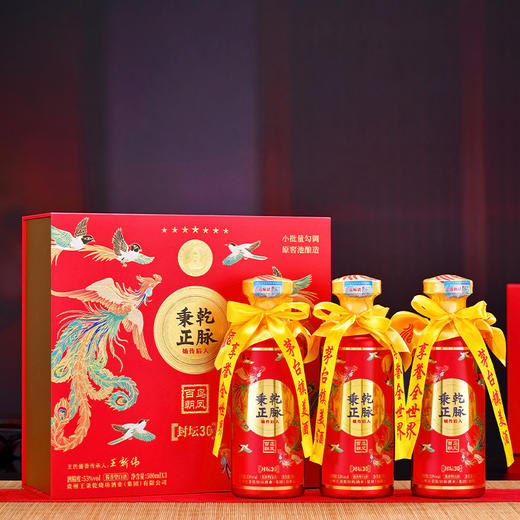 【超值三瓶装】秉乾正脉 王氏嫡传后人封坛酒 商品图0