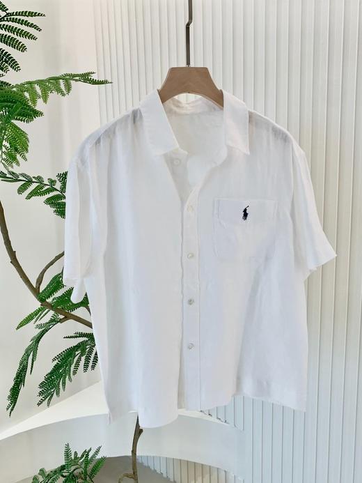 【高品质私服】【RL亚麻短袖衬衫】精选优质亚麻面料，透气吸汗，触感清凉G1407-CC【无标出货 介意慎拍】 商品图9
